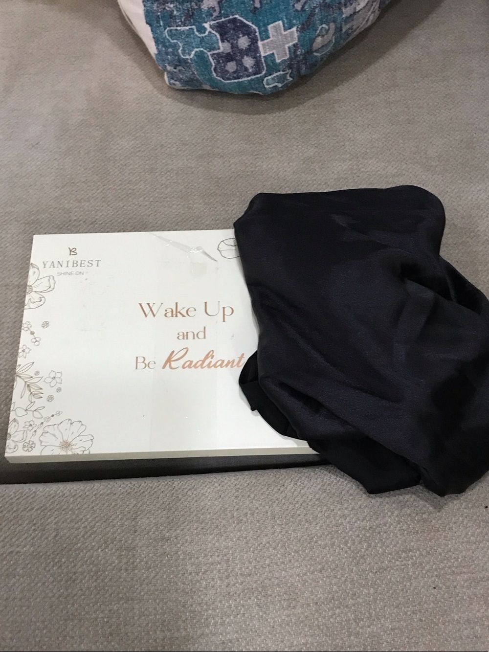 Women's Satin Sleep Mask - Black